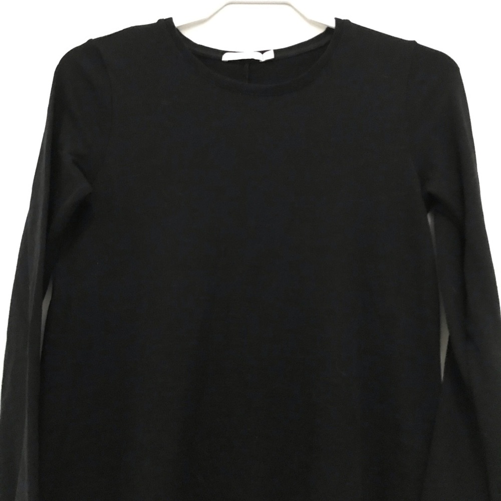We Norwegians Merino Wool Black Long Sleeve Dress Size XS - Picture 2 of 7
